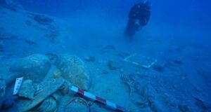 Secrets Unveiled: Divers Discover Intact Ceramics Frozen in Time on 2,000-Year-Old Turkish Shipwreck