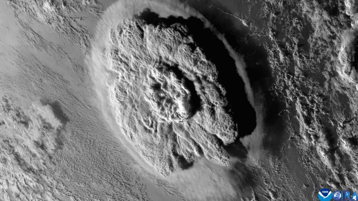 Space Cameras Reveal Stunning Volcanic Eruption Caught in Unbelievable Detail
