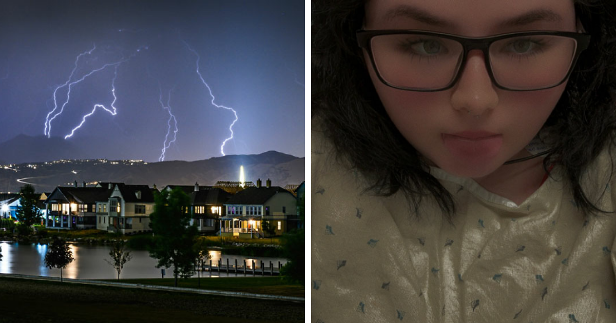 Teen Struck by Lightning Indoors—The Shocking Phone Mistake That Put Her Life at Risk
