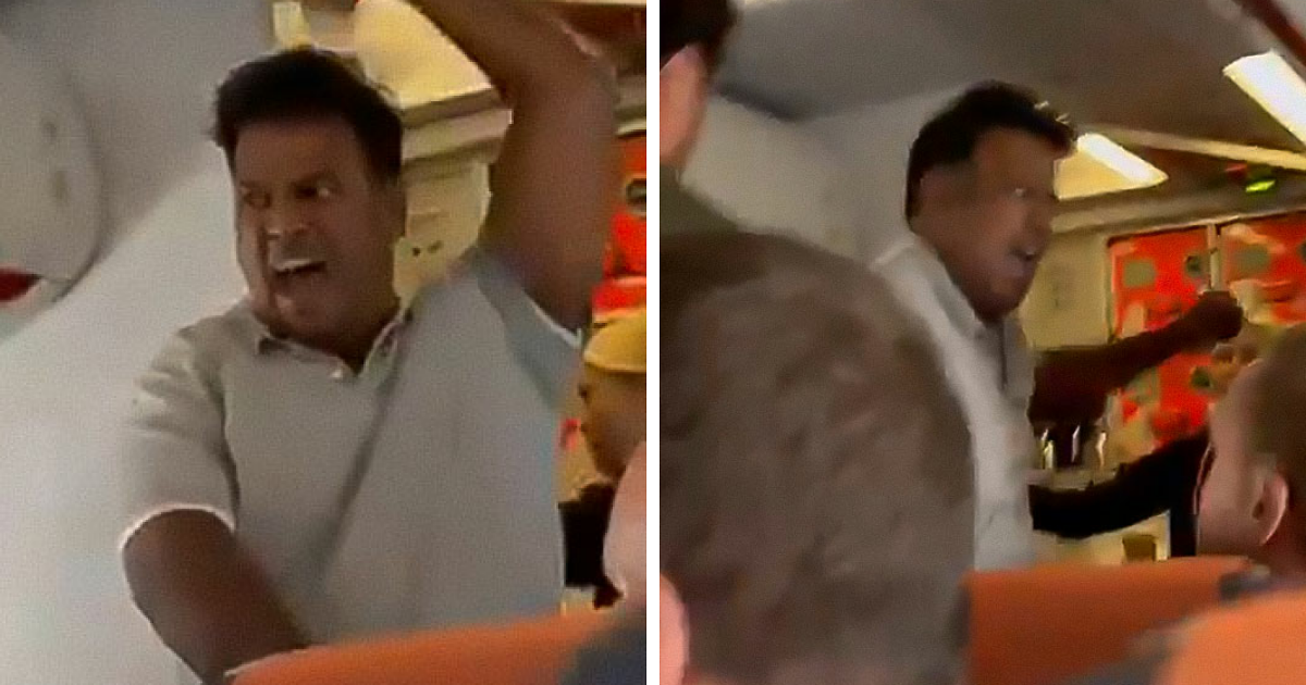 Tense Mid-Air Showdown: Passenger's Shocking Threat Promptly Foiled by Brave Flyers