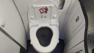 The Shocking Truth Behind Why Airplane Toilets Flush the Way They Do