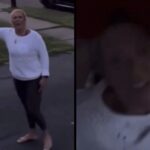 Unexpected Showdown: Teen Turns Tables on Aggressive Karen in Shocking Porch Confrontation!