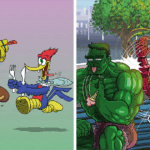 Unmasking the Hilarious Secrets Superheroes Hide When the Cameras Are Off – 17 Comics That Will Crack You Up!