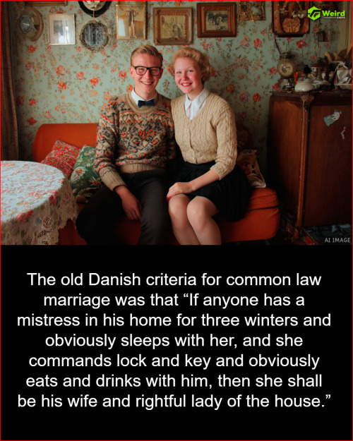 You Won’t Believe the Shocking Danish Rule That Defined Common Law Marriage for Centuries