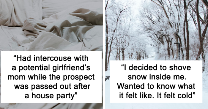 17 Shocking Confessions People Would Never Admit Face-to-Face—Until Now