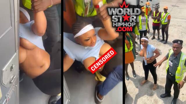 Chaos at 30,000 Feet: Nigerian Woman's Shocking Altercation with Flight Attendant Spirals Out of Control!