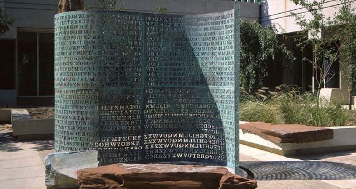 Secret Key to CIA’s Kryptos Code Finally Cracked—And It’s Going Up for Auction!