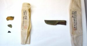 Uncovered Secrets: Rare Artifacts Emerge from Emperor Nintoku's 5th-Century Tomb, Shattering Historical Mysteries