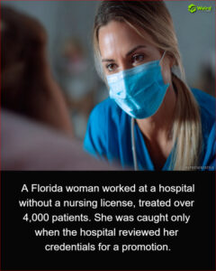 Unlicensed Florida Woman Secretly Treated 4,000+ Hospital Patients—How Did No One Notice?