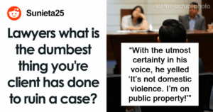 When Clients Sabotage Their Own Lawyers: 15 Shocking Courtroom Blunders You Won’t Believe