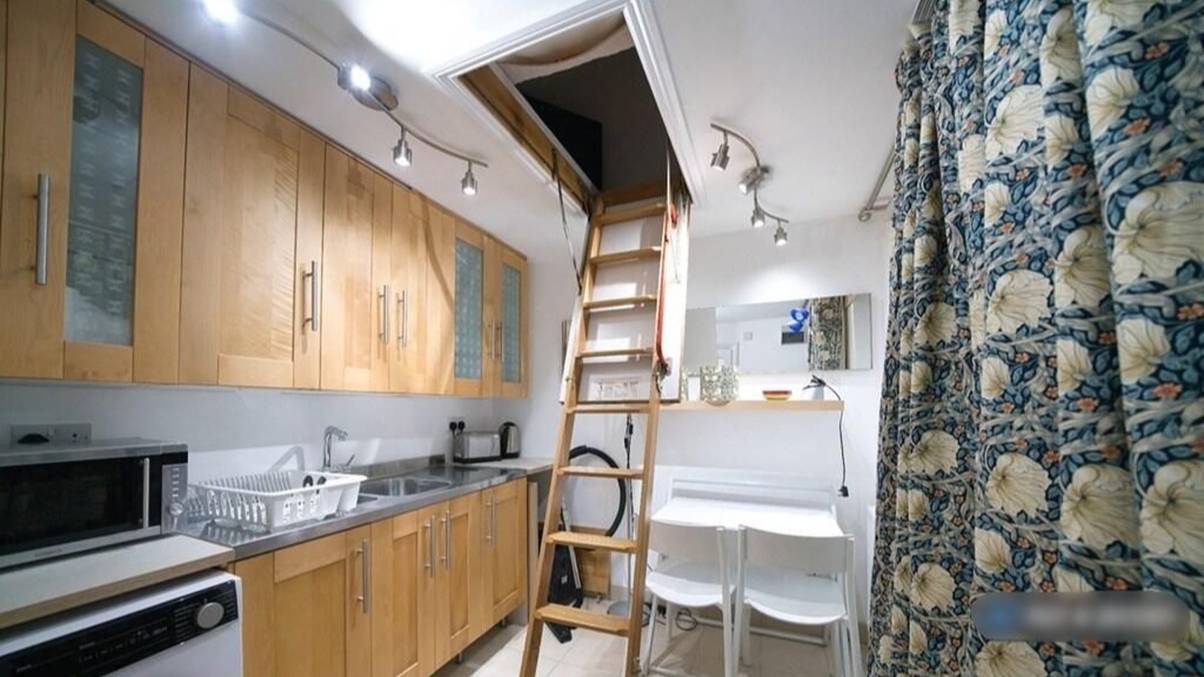 Inside London’s £2,650-a-month Flat Where a Bed Hangs Perilously Over a Dark Abyss—Will Tenants Escape Unscathed?