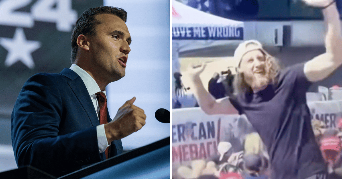 Shocking Footage Emerges: Bearded Man Cheering Amid Charlie Kirk Shooting While Teachers’ Dark Celebrations Surface Online