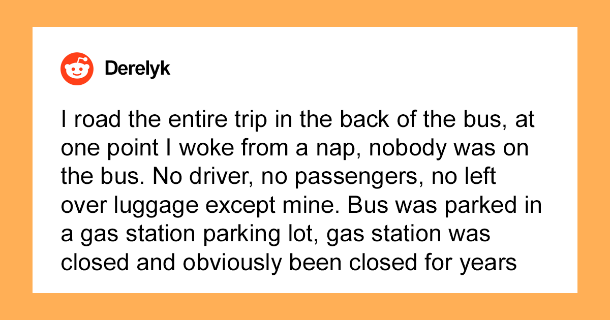 13 Unbelievable Public Transportation Encounters That Will Haunt Your Commute Forever
