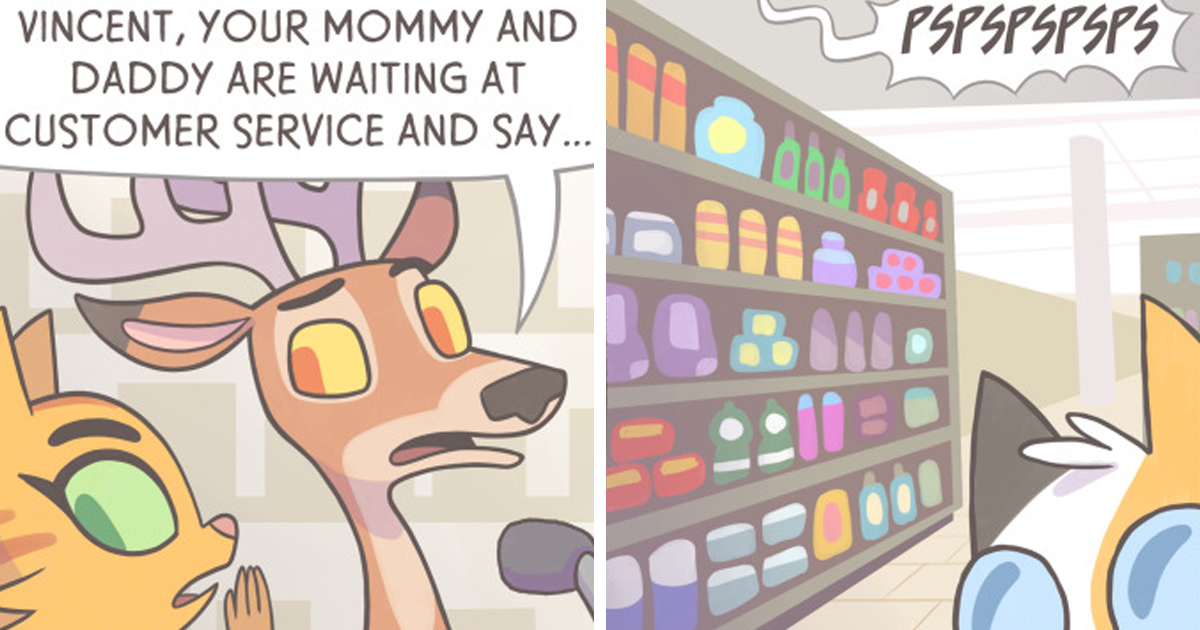 27 Hilarious Comics Reveal the Surprising Truths of Parenting—With a Feline Twist!