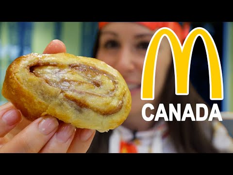 American Tries Mcdonalds Breakfast in Canada 🇨🇦