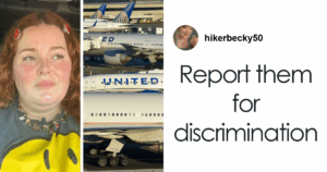 Plus-Size Model’s Mid-Flight Confrontation With Flight Attendant Uncovers Shocking Truths About Fat-Shaming at 30,000 Feet