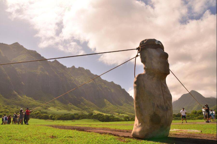 The Astonishing Secret Behind Easter Island Statues' Mysterious Journey Finally Unveiled!