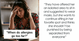 Allergy Drama Unfolds as Woman Spurns Remedies and Forces Management Into a Workplace Showdown