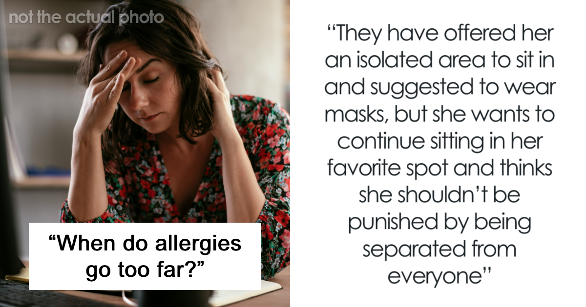 Allergy Drama Unfolds as Woman Spurns Remedies and Forces Management Into a Workplace Showdown
