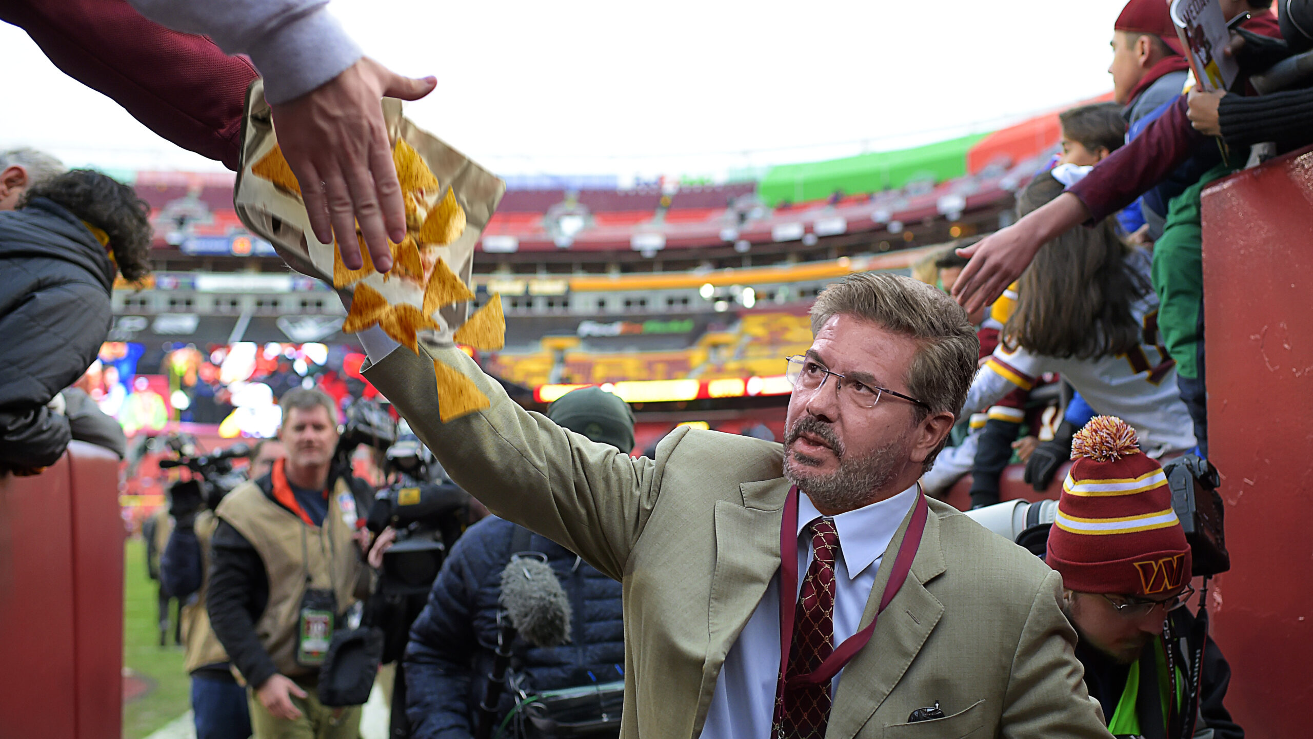 Bizarre Outburst: Why Is Dan Snyder Snatching Food From Fans at Commanders Stadium?