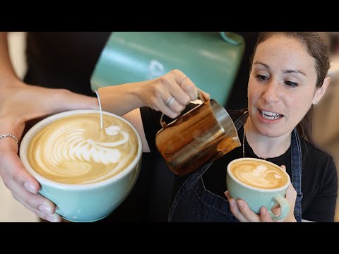 I Work As A Barista For The Day ☕ Feat. Machiattos, Cortados, Cappucinos, & Lattes