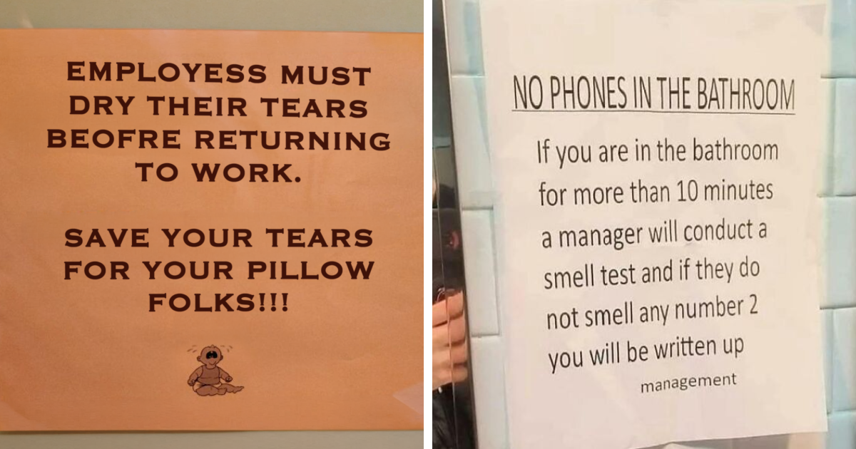 45 Office Signs That Turned Everyday Work Into a Comedy of Errors You Won’t Believe