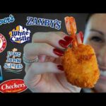 ONLY Fast Food Fried Shrimp for 24 HOURS - TOP Chains Ranked 🍤