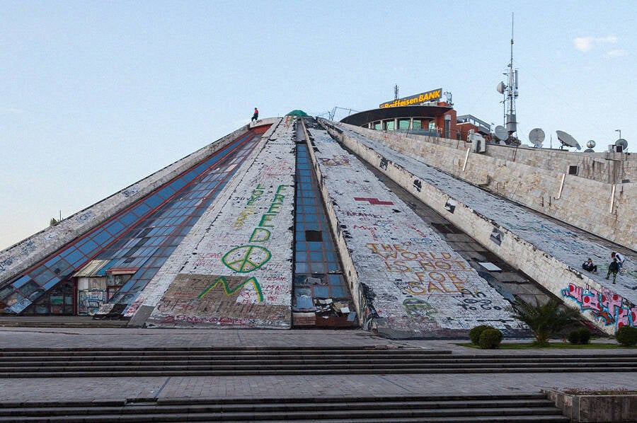 Albania’s Pyramid: From Communist Relic to Unexpected Cultural Phenomenon