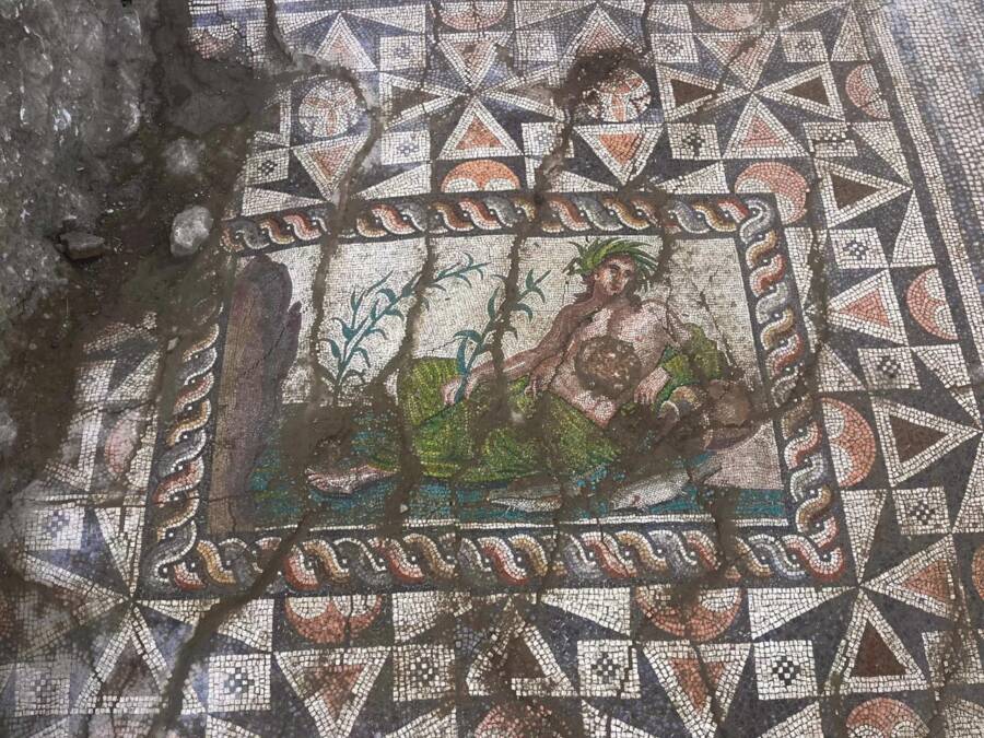 Ancient Roman River God Mosaic Unearthed in Turkey Reveals Hidden Secrets of a Lost Civilization.