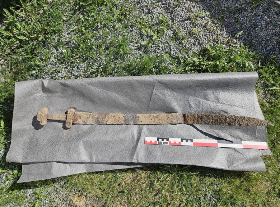 Child's Play or Time Traveler's Treasure? Six-Year-Old Uncovers 1,300-Year-Old Viking Sword in Norwegian Field