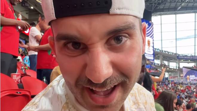 Fitness Influencer Sparks Outrage at World Cup After Bizarre 5K Run In Stadium Seat