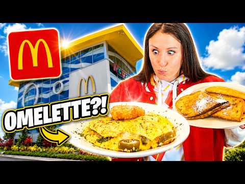 Mcdonald's EXCLUSIVE Gourmet Breakfast Menu Tested
