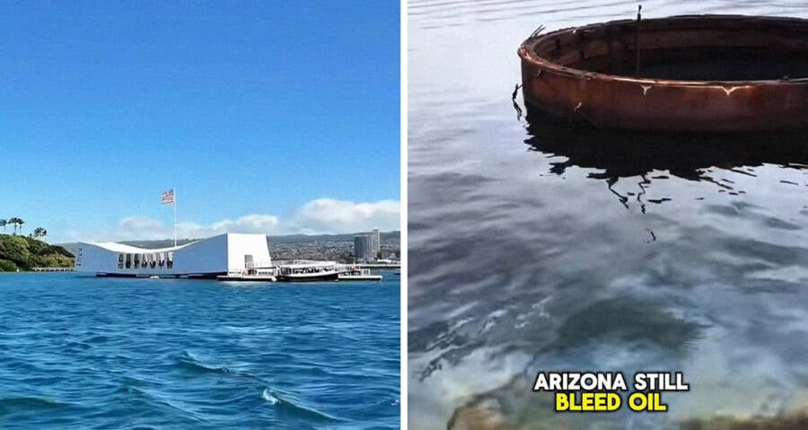 Secrets Beneath the Waves: The USS Arizona’s Haunting Legacy and Its Persistent Oil Leak Revealed