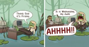 Step Back in Time: Victor Gnarly’s Comics Reveal a World Before Smartphones Changed Everything