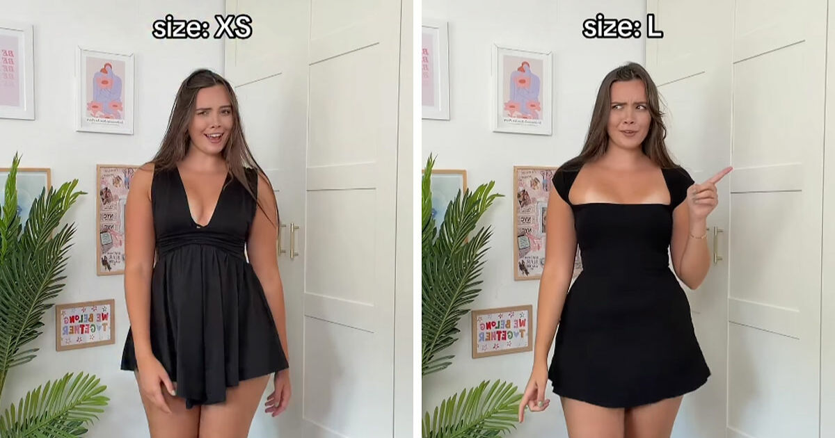 This Woman’s Dress Experiment Reveals Shocking Truths About Clothing Sizes That Experts Can’t Ignore
