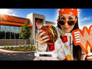 Central Florida's FIRST Whataburger in 17 Years (I Waited in Line for This)
