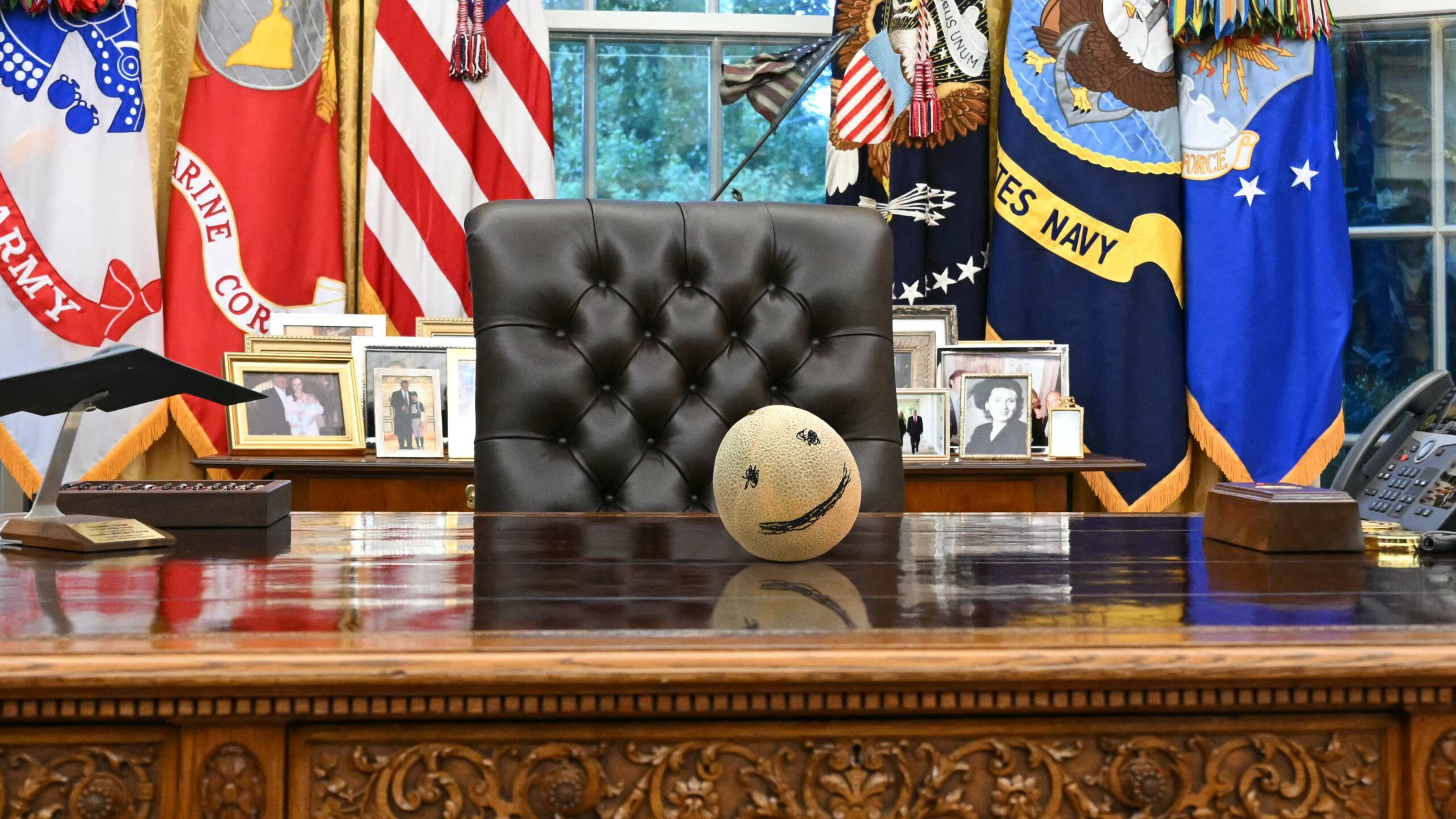 Mysterious Revelation: Has the President’s Face Always Been a Cantaloupe Illusion?