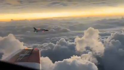 Unbelievable Solar Eclipse Captured from a Plane – You Won’t Believe Your Eyes!