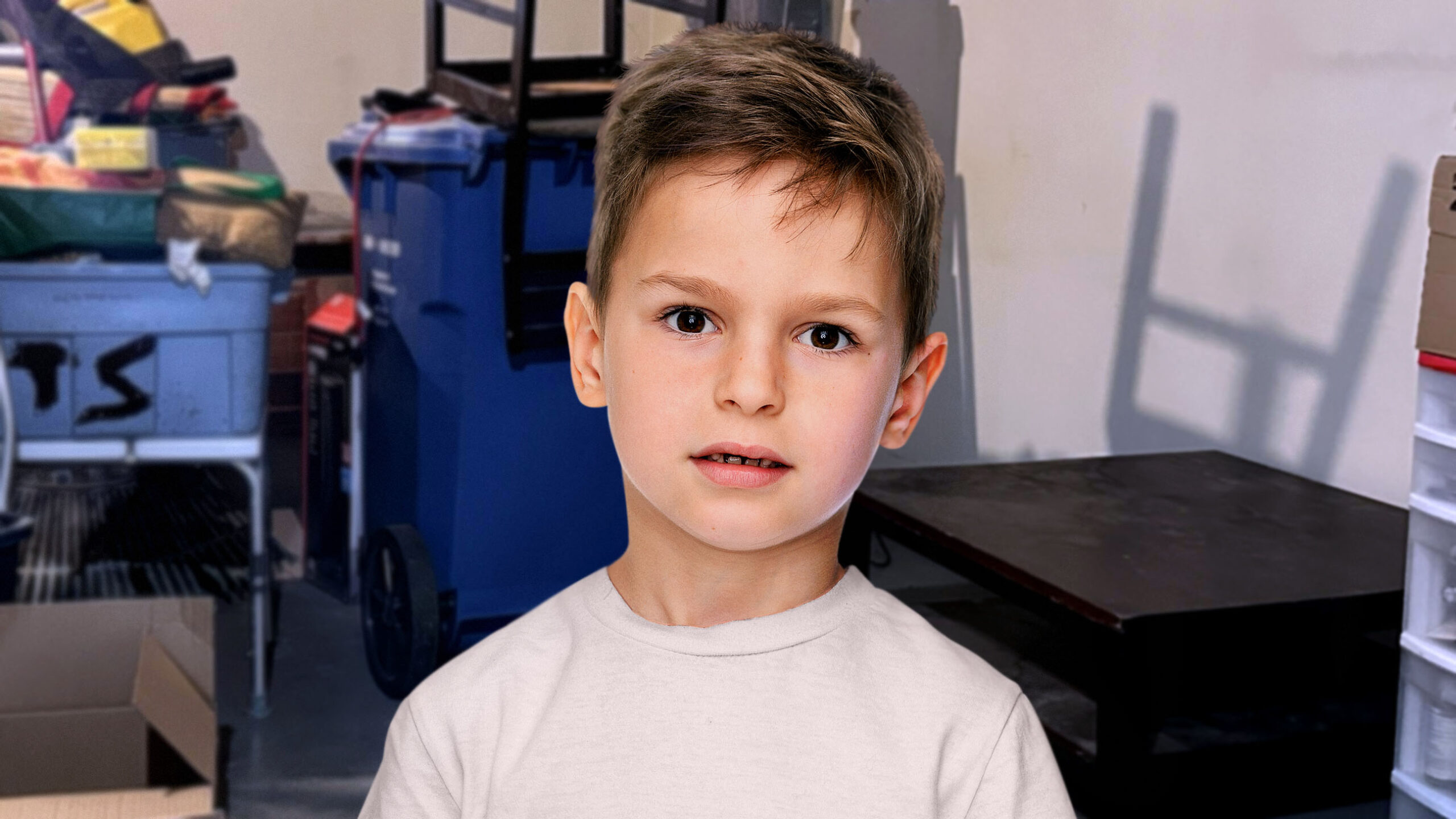 Young Boy Uncovers Unexpected Secret While Father Retrieves Ping-Pong Ball