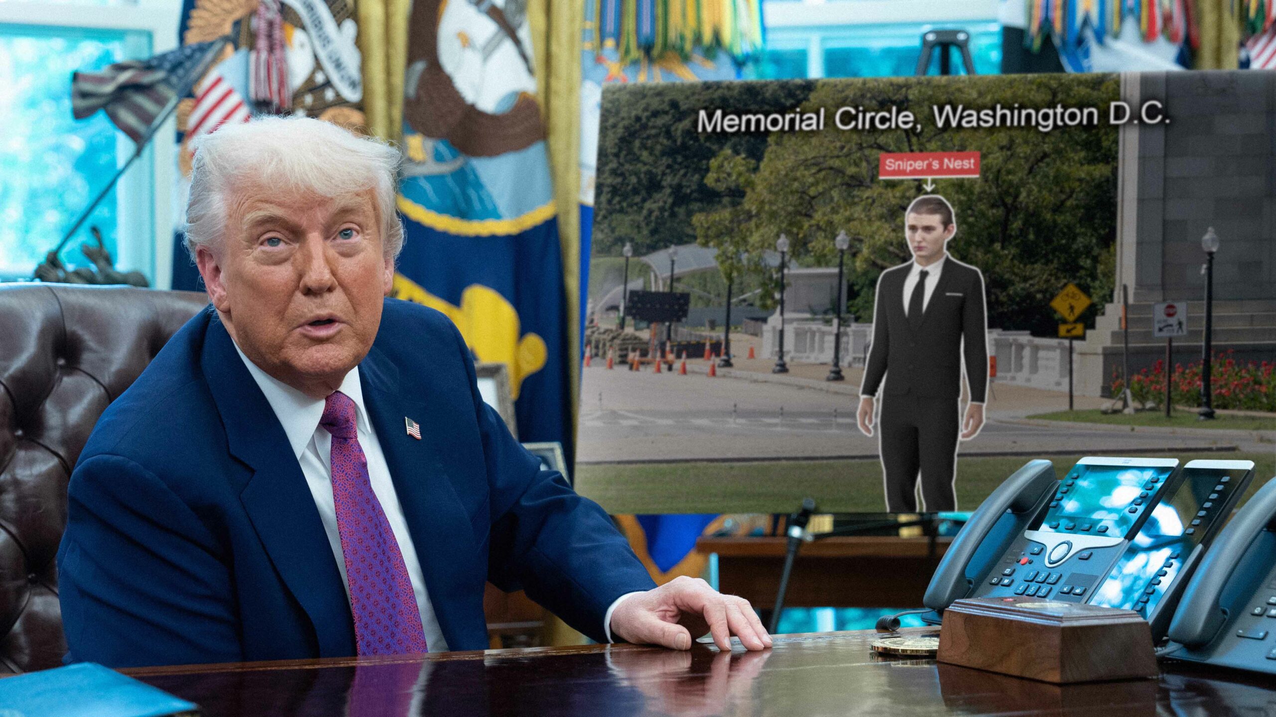 Mysterious White House Sniper Nest: Trump’s Shocking Plan Raises Eyebrows