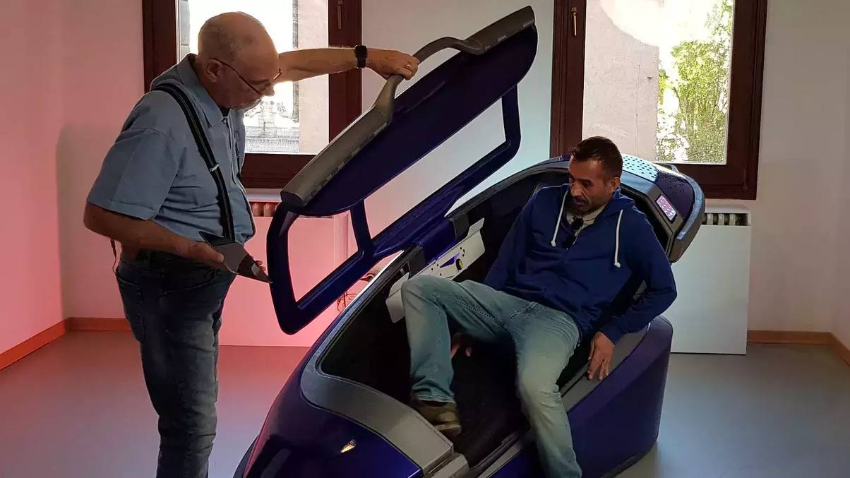Shock Innovation: Euthanasia Pod Creator Reveals Deadly 'Collar' Device, Sparks UK Ban Debate