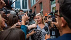 Shocking Secrets Uncovered on Woman's Phone After Arrest Outside Lindsay Clancy Trial