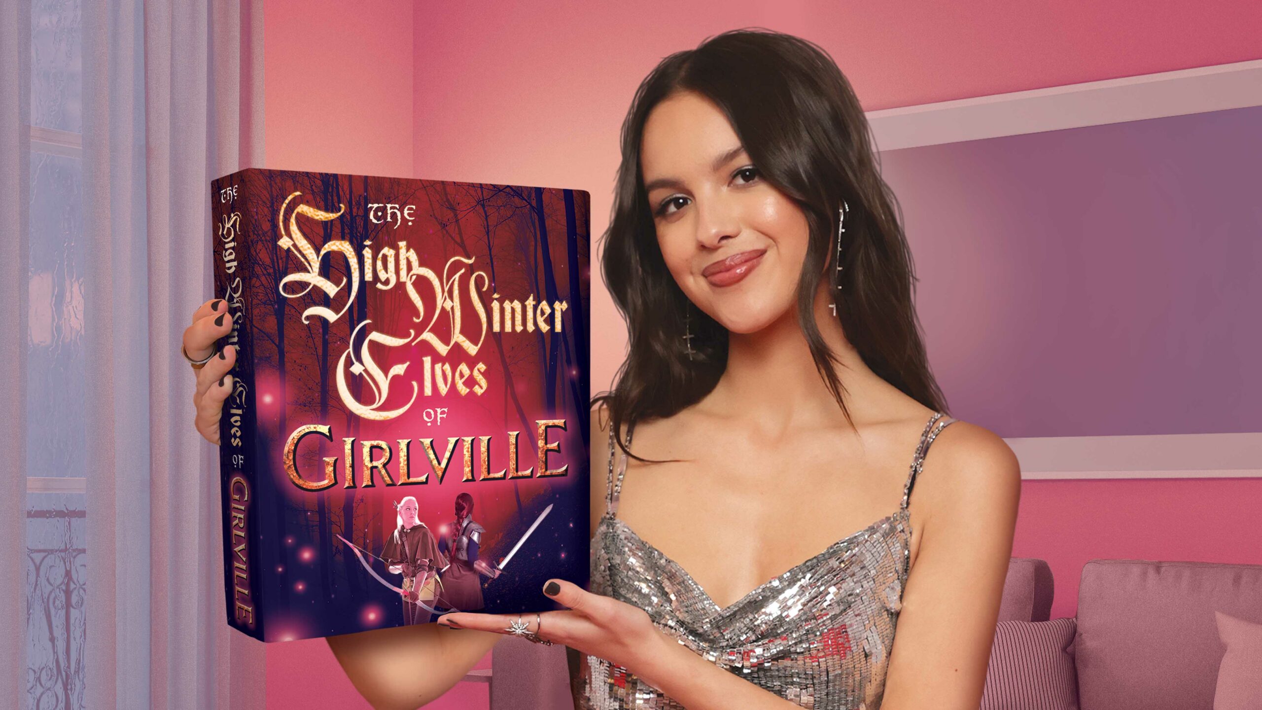 Step Into Olivia Rodrigo’s Mysterious New Realm: The Fantasy Tabletop Game ‘The High Winter Elves Of Girlville’ Unveiled