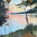 You Won’t Believe These Stunning Miniature Paintings Created from Used Tea Bags by Artist Ruby Silvious