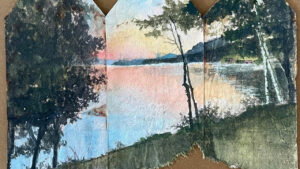 You Won’t Believe These Stunning Miniature Paintings Created from Used Tea Bags by Artist Ruby Silvious
