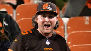 Bizarre Browns Devotee Discovered Without a Single Child on the Field—But Why?