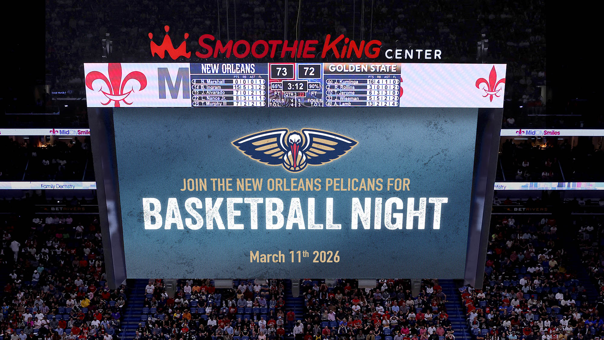 Mystery Guests and Surprises Await at Pelicans’ Upcoming ‘Basketball Night’