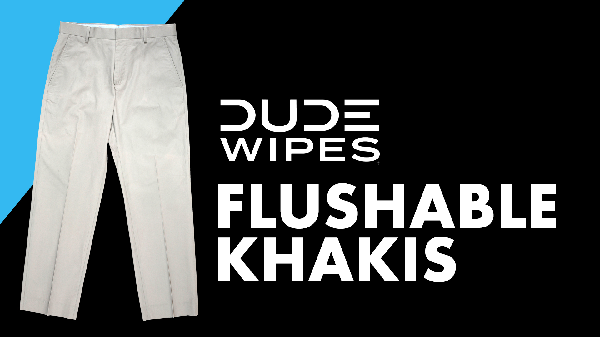 Revolutionary Pants You Can Flush? Dude Wipes Unveils Game-Changing Khakis