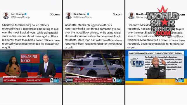 Shocking Racist Texts Reveal Charlotte Officers' Disturbing Race-Based Traffic Stop Contest